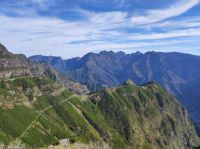 Blick vom Encumeada Pass auf Madeira