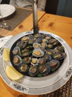 Napfschnecken im Fischrestaurant 