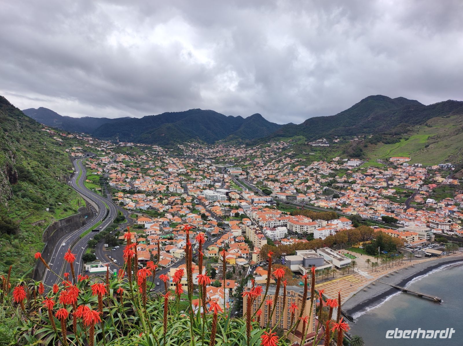 Aussicht auf Machico, Madeira