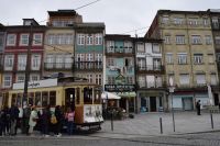 Die alte Straßenbahn in Porto