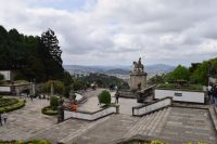 Blick von Bom Jesus nach Braga