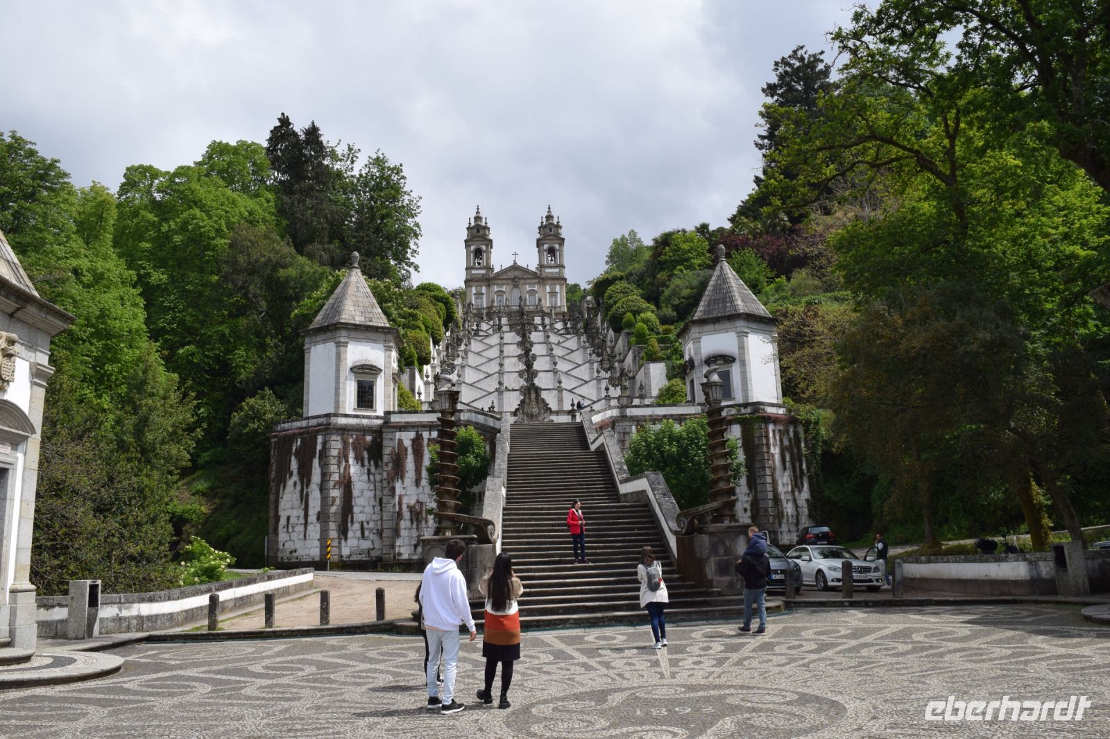 Treppenaufgang zur Wallfahrtskirche Bom Jesus