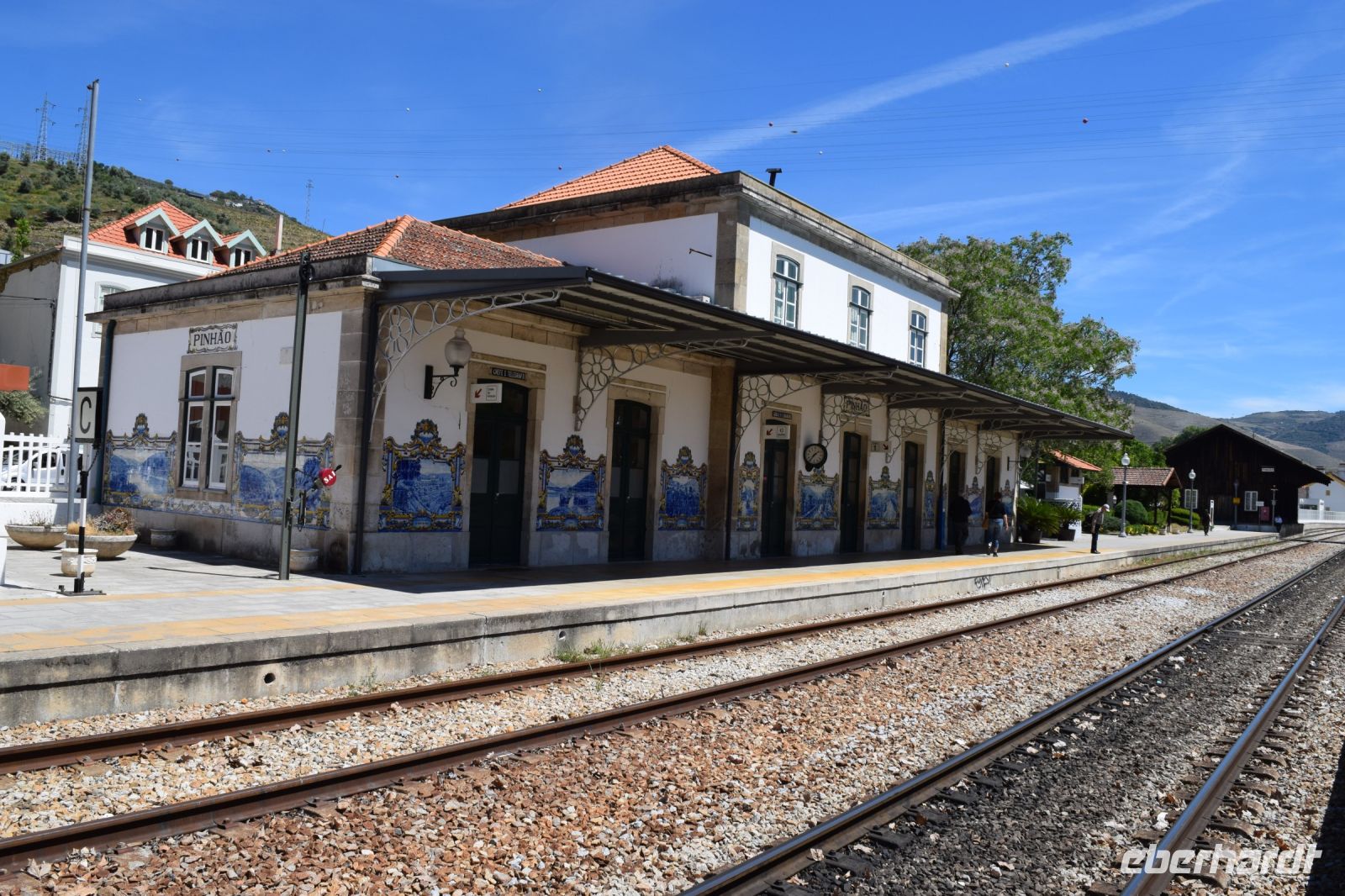 Der schöne Bahnhof von Pinhao am Douro-Fluss