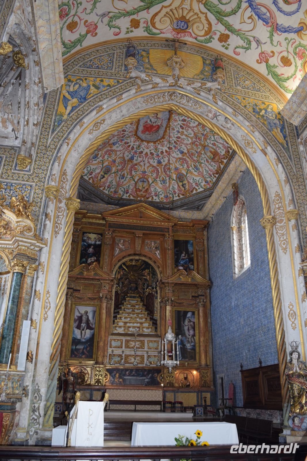 in der Kapelle der Universität von Coimbra