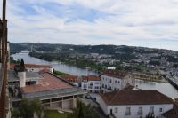 Blick von oben auf Coimbra