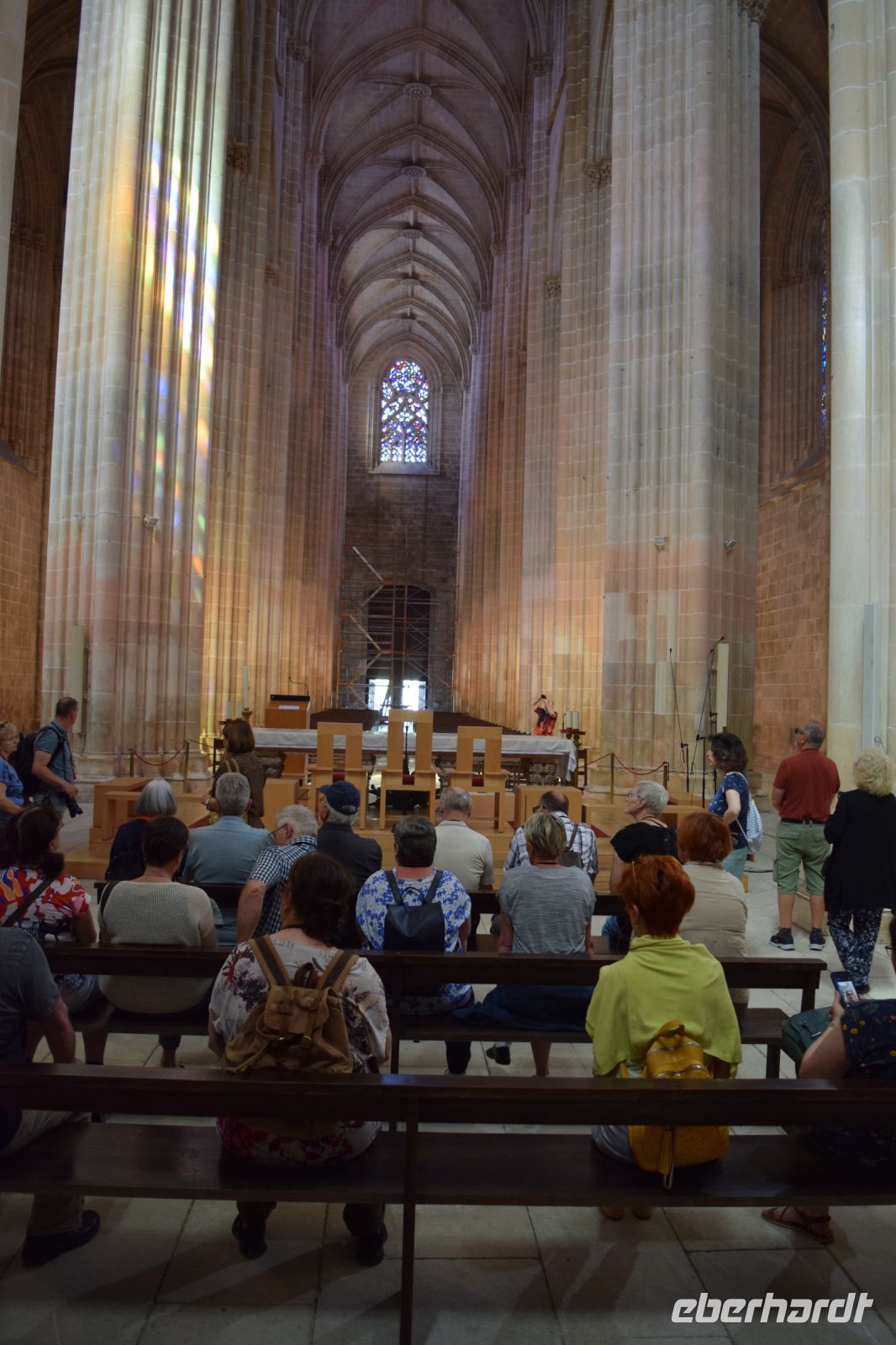In der Kirche des Klosters Bathala