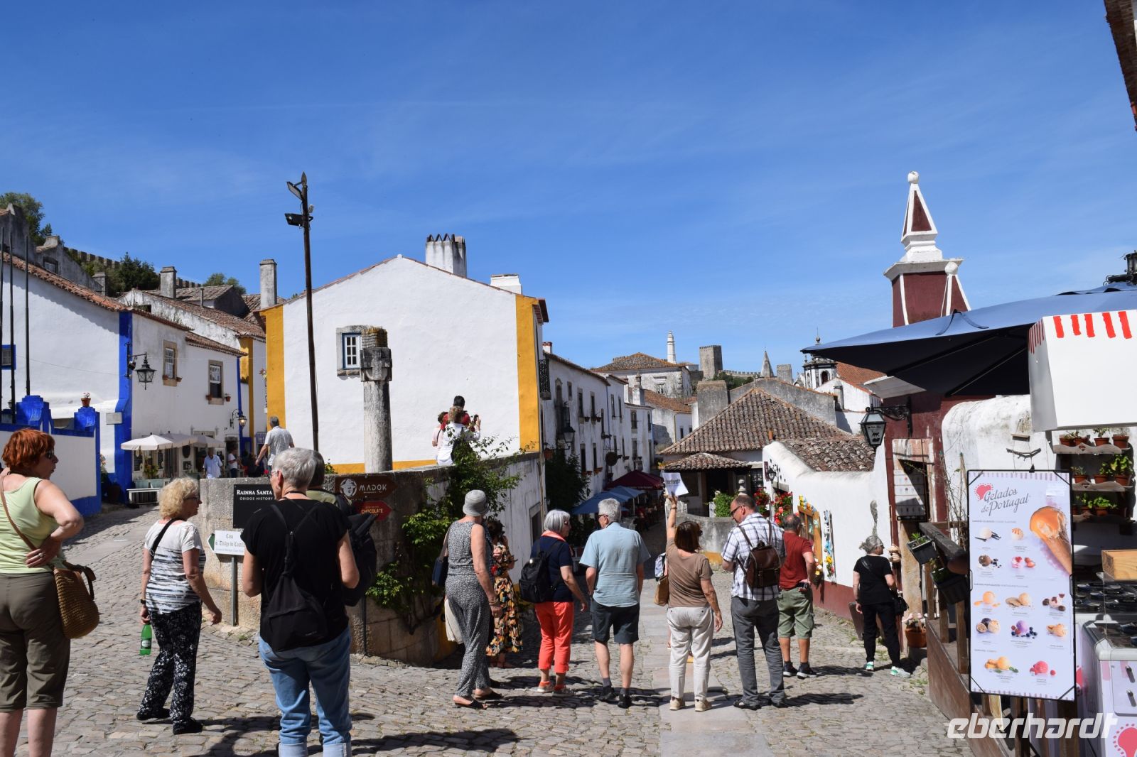 Besuch der mittelalterlichen Burg Obidus