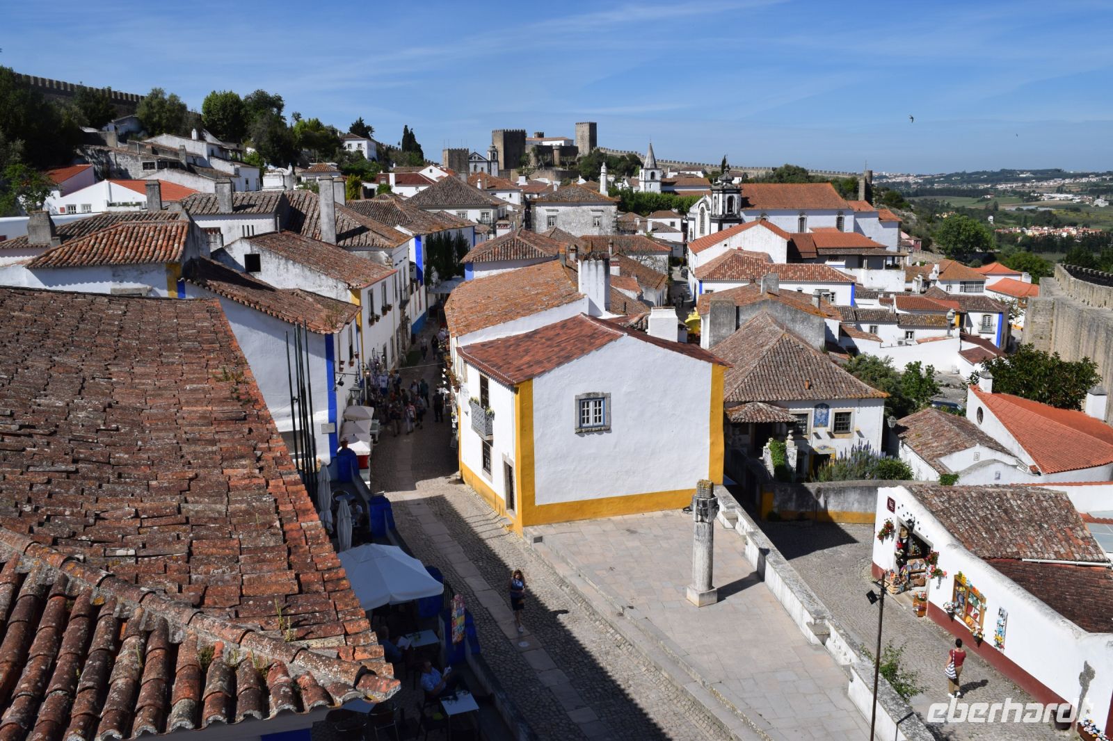 Blick von der Burg Obidus