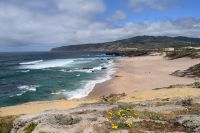 Blick über die Bucht zum Capo da Rocca