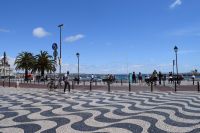Die Uferpromenade von Cascais 
