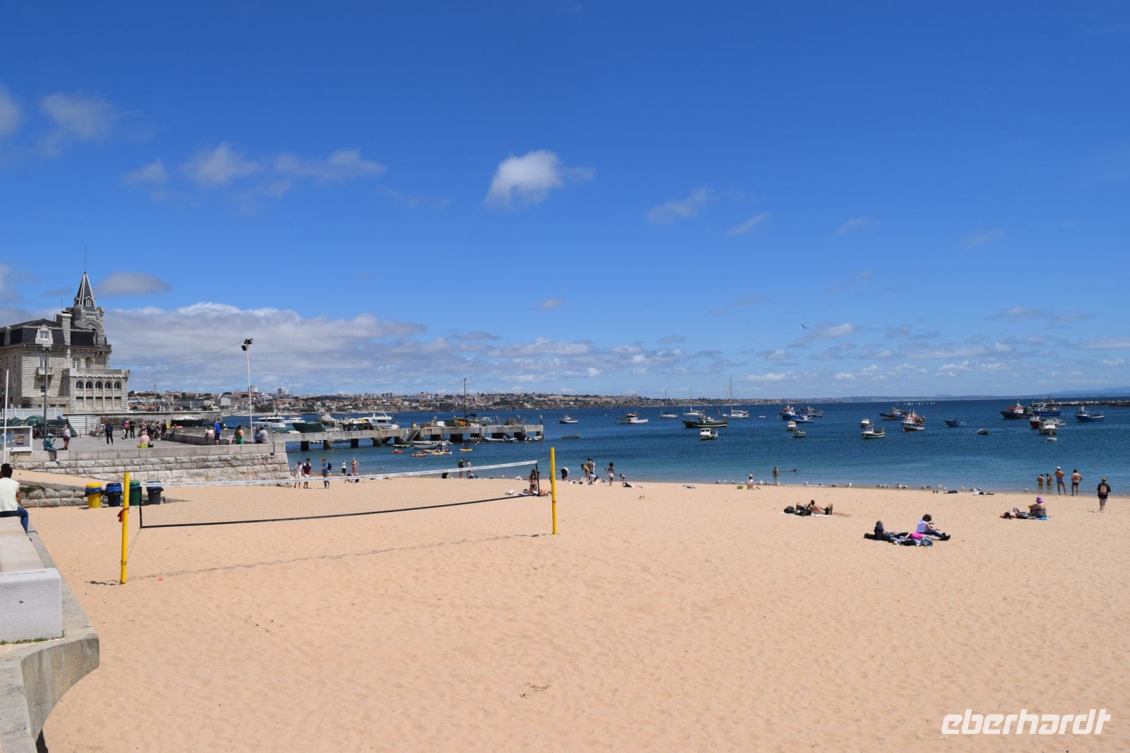 Stadt-Strand von Cascais 