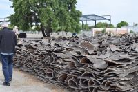 Korkfabrik auf dem Weg zur Algarve