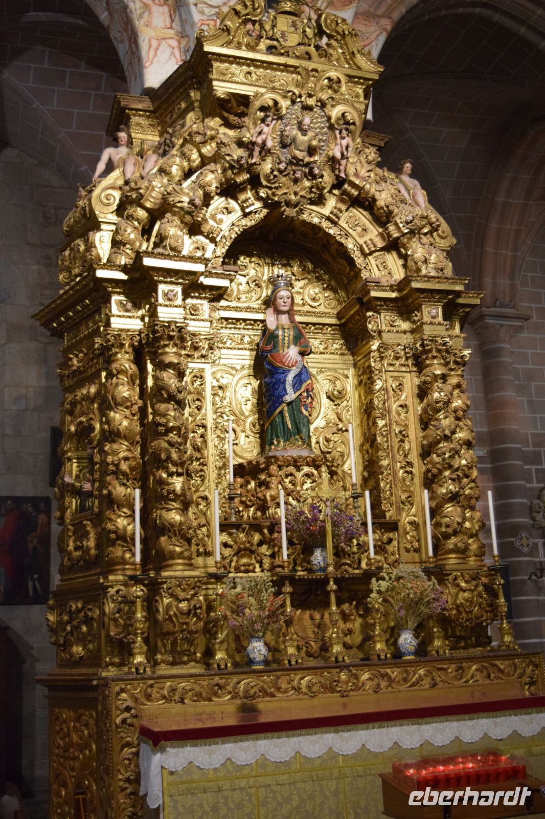 Die Heilige Jungfrau ist schwanger (Kathedrale in Evora)