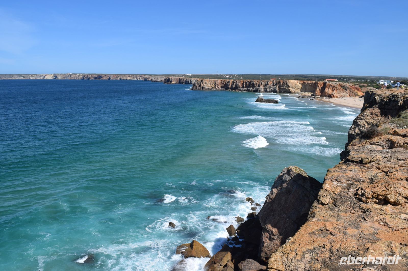 Blick vom süd-westlichsten Punkt der EU über die Bucht