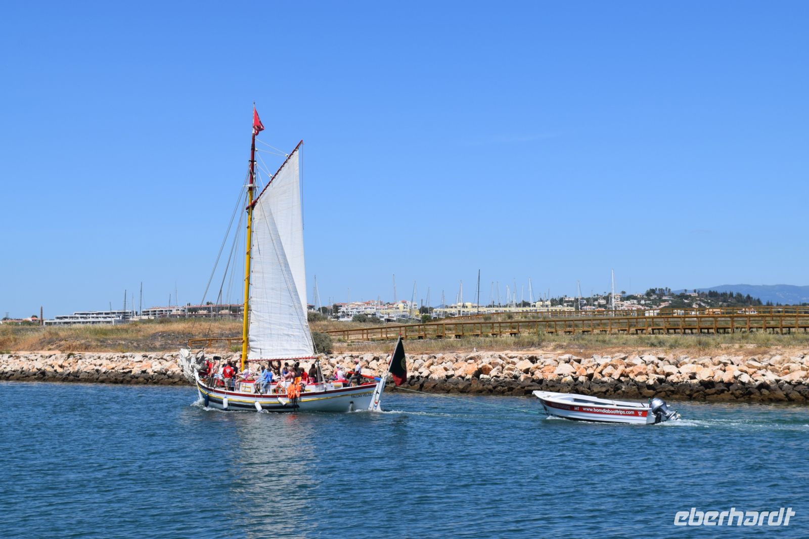 Hafeneinfahrt in Lagos