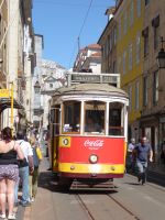 Lissabon Tram legendäre Linie 28