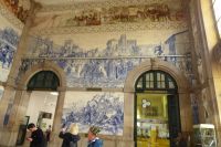 Porto Bahnhof Sao Bento Azulejos
