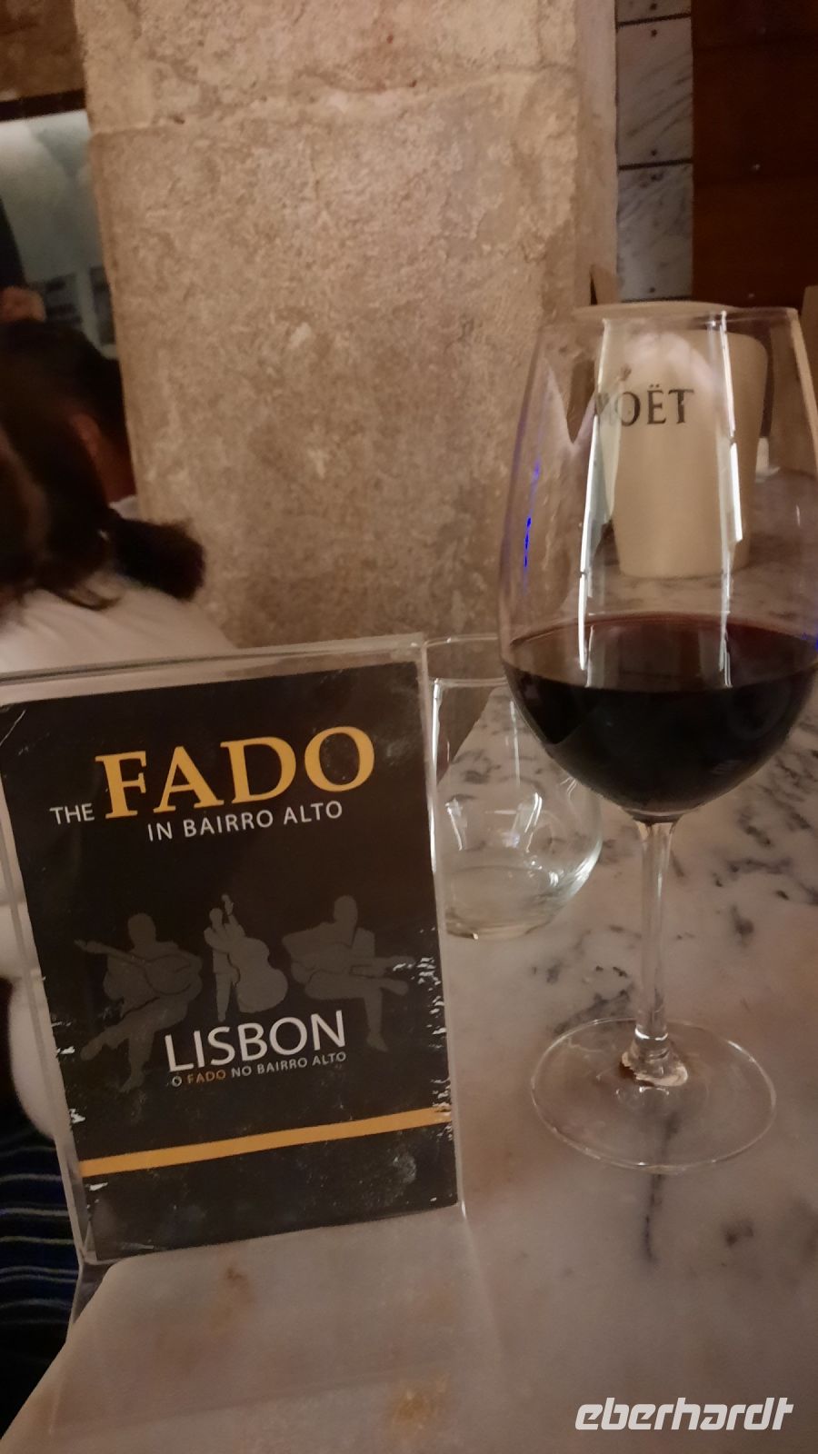Besuch einer Fado-Veranstaltung in Lissabon