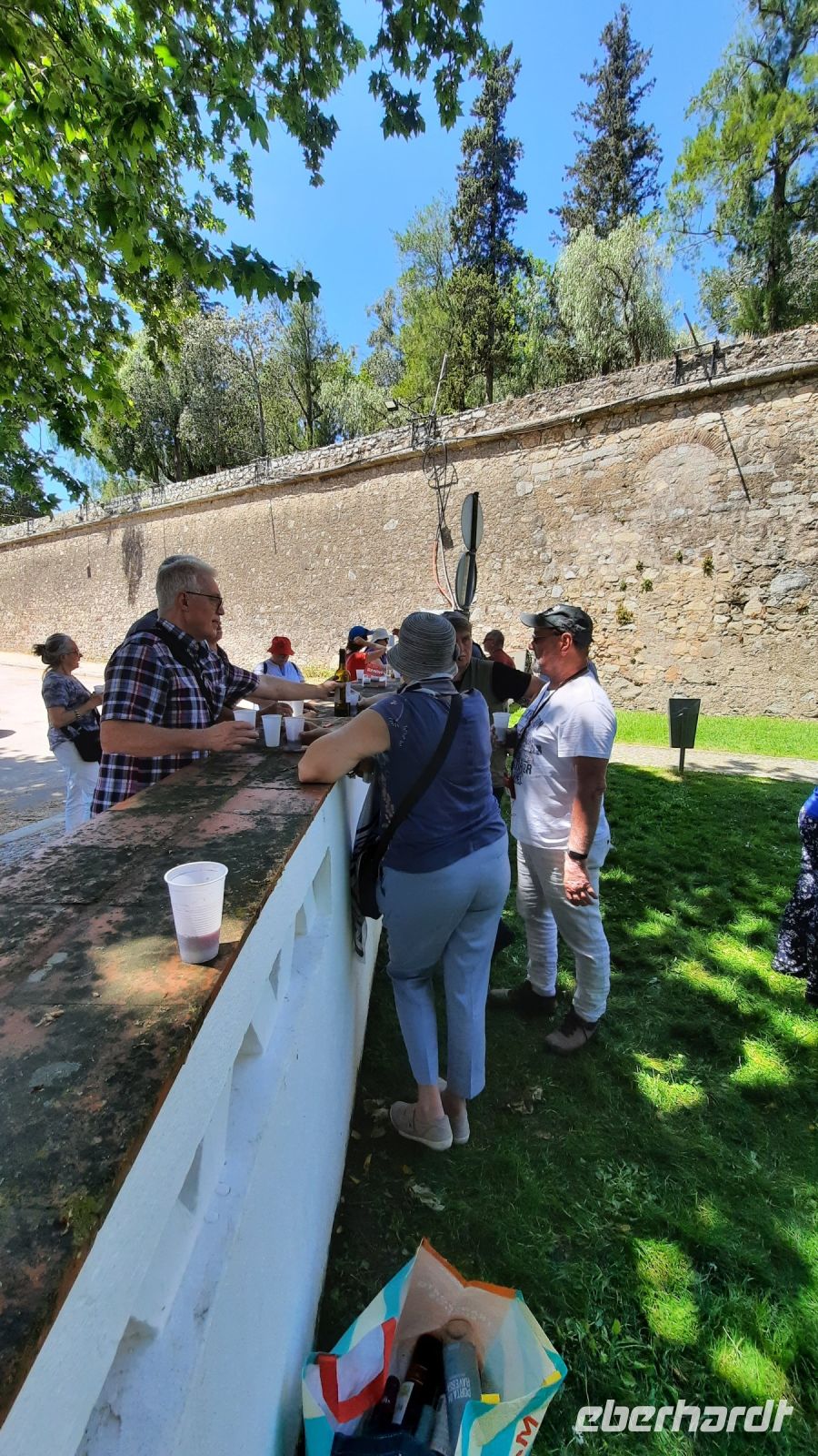 unser Picknick im Park von Évora
