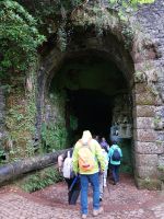 Das Mundloch unseres 1. Tunnels