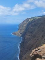 Steilküste in Ponta do Pargo - Blick nach Westen
