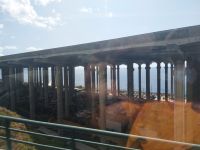 Unter der Landebahn des Flughafens Funchal