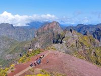 Die Wanderung für die Haupatgruppe beginnt