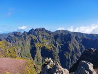 Blick vom Pico Ariero Richtung Pico Ruivo