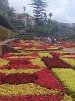 Botanischer Garten: tolle Blumenrabatten