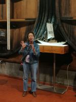 Einführung durch Isabel in den Weinanbau, Weinkellerei Rozes, Porto