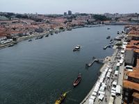 Blick auf Douro von der Brücke