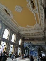 historischer Bahnhof Sau Bento in Porto