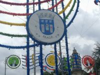 Vorbereitung zum Stadtfest in Braga - San Joaninas - Sao Joao de Braga
