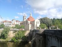 Blick von der Brücke Sao Goncalo Richting Dom, Amarante