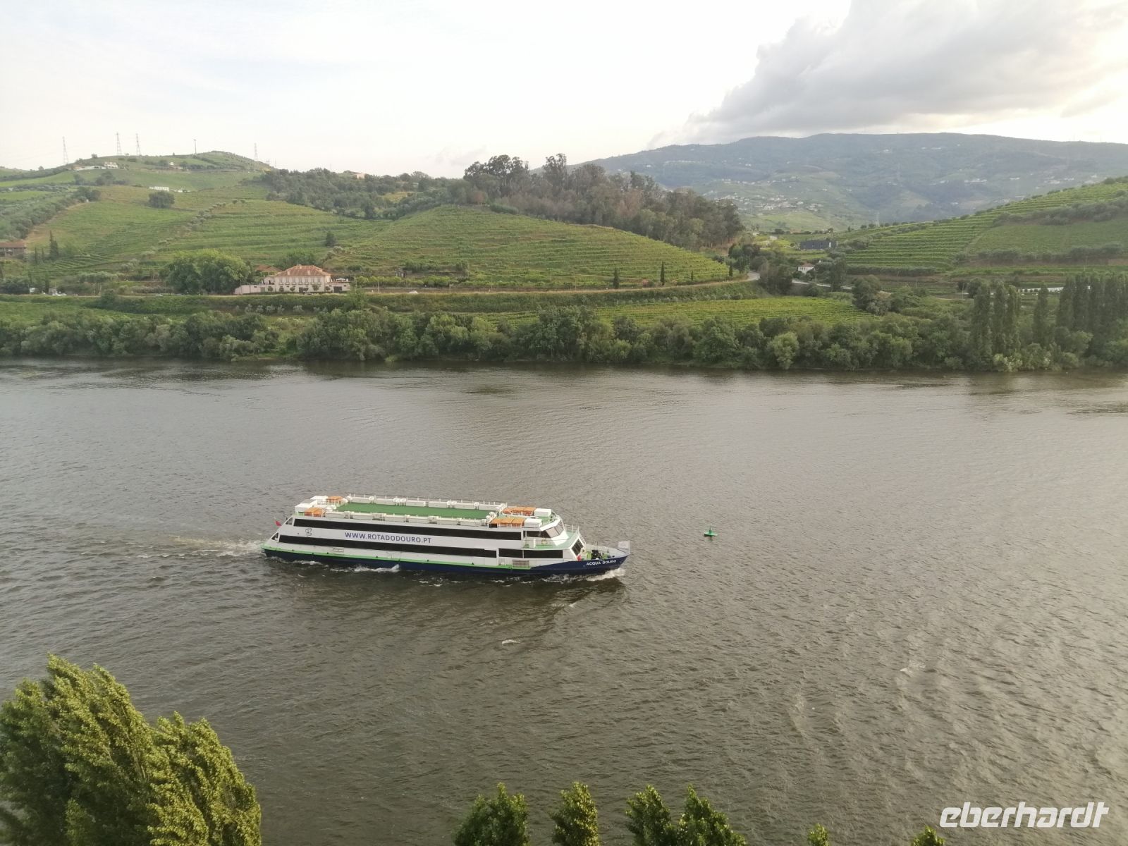 Flußblick im Hotel Régua Douro