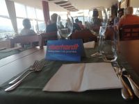 Abendessen im Restaurant des Hotels Régua Douro