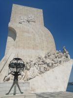 Denkmal der Entdeckungen am Ufer des Flusses Tejo, Lissabon
