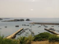 Weiterfahrt nach Lagos, Blick in den Hafen