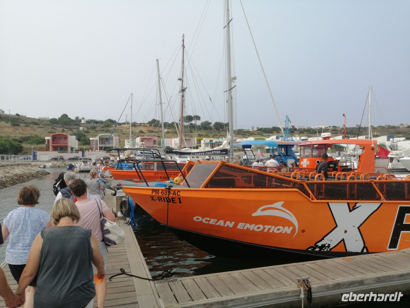 Hafen von Albufeira: wir starten mit Ocean Emotion