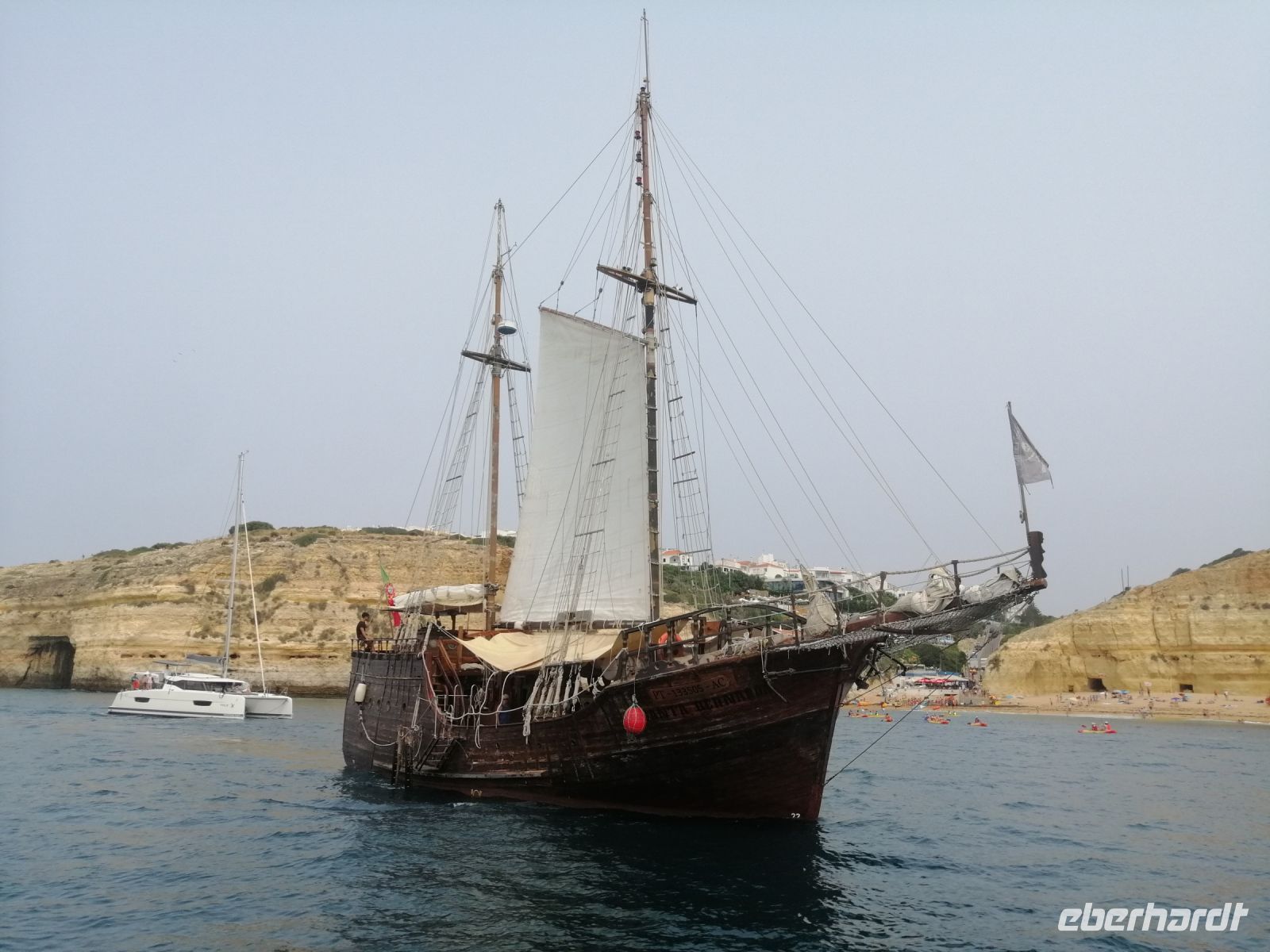 fakultative Bootsfahrt entlang der Algarve-Küste