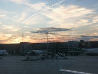 Ankunft in Deutschland: Flughafen in Frankfurt