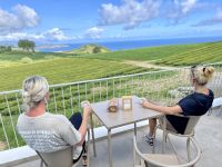 Tee trinken mit schönstem Ausblick