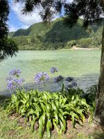 Herrliche Ausblicke auf den grünen Furnas-See