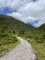 Auf dem Weg zum Feuersee