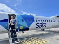 Kleine Maschine innerhalb der Azoren