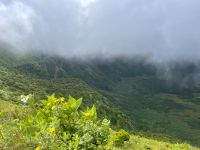 Wanderung geschafft - die Sicht kehrt zurück