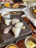 Besonderes Abendessen in Horta