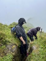 Der Regen hat uns voll erwischt!