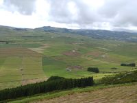 Blick auf den Krater