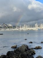 Abendstimmung am Hafen von Ponta Delgada